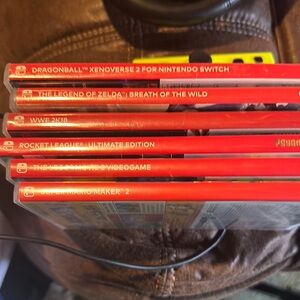 Nintendo Switch Game Bundle - Red